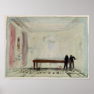 Billiardspieler Josephs Mallord William Turner   a Poster