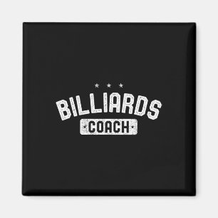Billiardstrainer Vintage Billard Magnet
