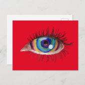 Billie eye postkarte (Vorne/Hinten)