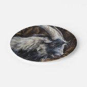 Billie Goat Pappteller (Schrägansicht)