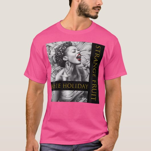 Billie Holiday_006_Back Printed T-Shirt (Vorderseite)