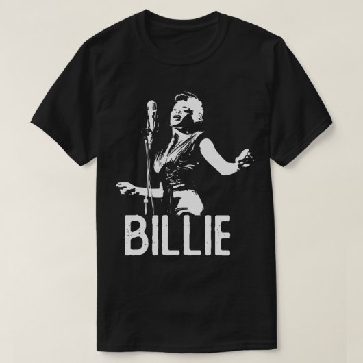 Billie Holiday Classic T - Shirt (Design vorne)