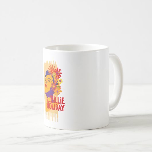 Billie Holiday Kaffeetasse (VorderseiteRechts)