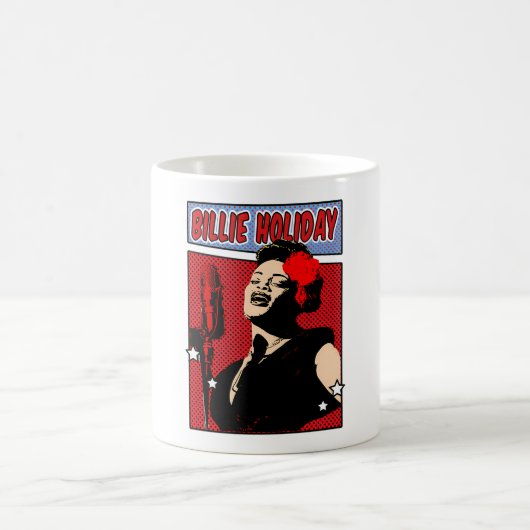 Billie Holiday Kaffeetasse (Mittel)
