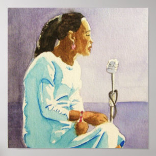 Billie Holiday Poster