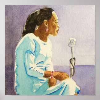 Billie Holiday Poster