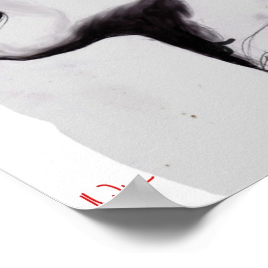 Billie Holiday Poster (Ecke)