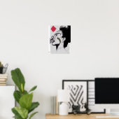 Billie Holiday Poster (Heimbüro)