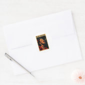 Billie Holiday Runder Aufkleber (Umschlag)