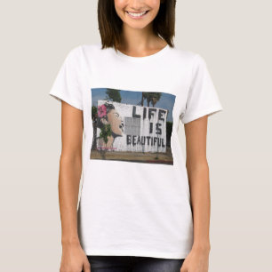 Billie Holiday-Straßen-Kunst T-Shirt