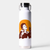 Billie Holiday Trinkflasche (Vorne)