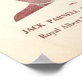 Billie Holiday Vintag Flyer Poster (Ecke)