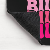 Billie Personalisiert Name I Liebe Billie Groovy 8 Mousepad (Ecke)