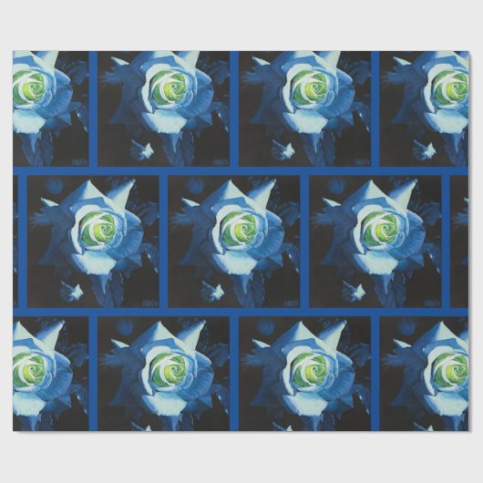 "Billie" Vinyl-Flasche Geschenkpapier (Flach)