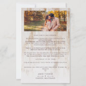 billig aufgeschobene Hochzeitsgebirge Boho Pfeile (Rückseite)