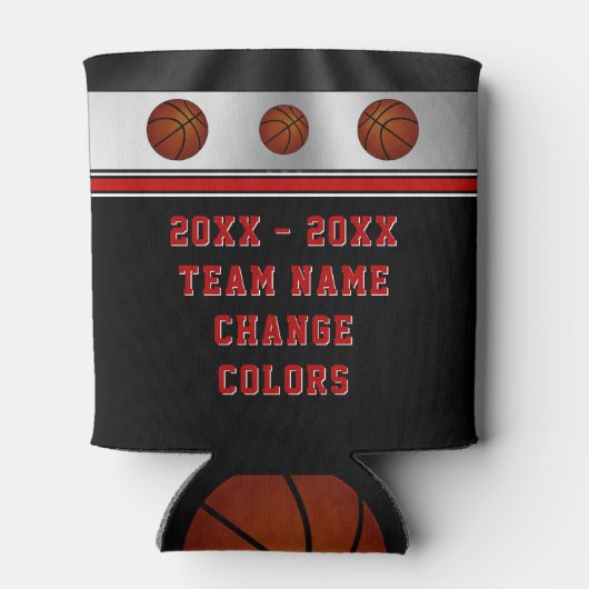 Billig Basketball Team Geschenke für Spieler, Trai Dosenkühler (Rückseite)