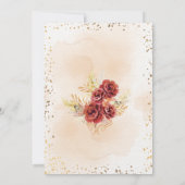 Billig Bridal Dusche Einladungen (Rückseite)