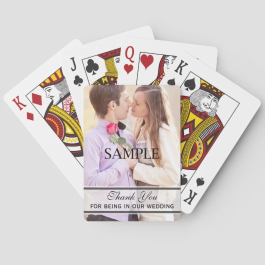 Billig Bridal oder Hochzeitsfeier Geschenke spiele Spielkarten (Rückseite)