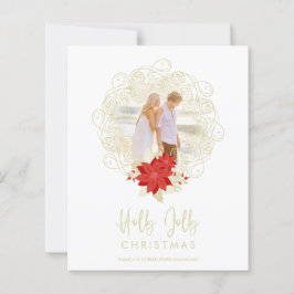 Billig Geblüht Goldenes Ornament Foto