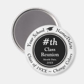 Billig Klasse Wiedersehen Souvenirs, JE FARBEN, JA Magnet (Vorderseite/Rückseite)