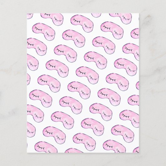 Billig Makeup Girls Slumber Sleepover Wellness-Cen Flyer (Hinten)