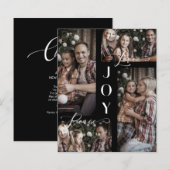 Billig Minimalistisch Moderne 4 Fotos Weihnachten  (Vorne/Hinten)