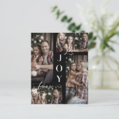 Billig Minimalistisch Moderne 4 Fotos Weihnachten  (Stehend Vorderseite)