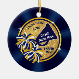 Billig Personalisiert, Geschenk für Cheer Coach,  Keramik Ornament