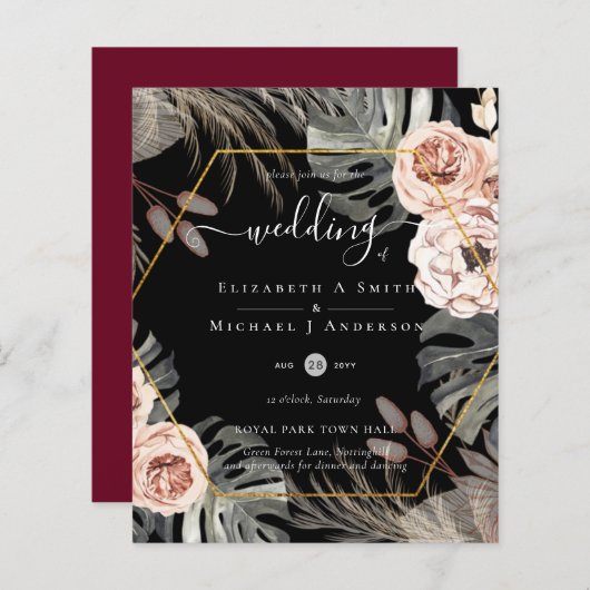 Billig preiswert PAMPAS GRASS TROPICAL Wedding (Vorne/Hinten)