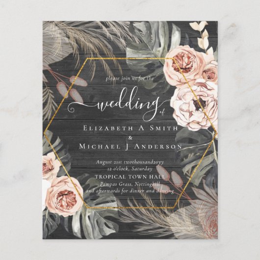 Billig preiswert PAMPAS GRASS TROPICAL Wedding (Vorderseite)