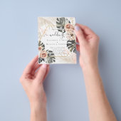 Billig preiswert PAMPAS GRASS TROPICAL Wedding Flyer (Gruppe)