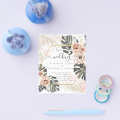 Billig preiswert PAMPAS GRASS TROPICAL Wedding Flyer (Einzeln)