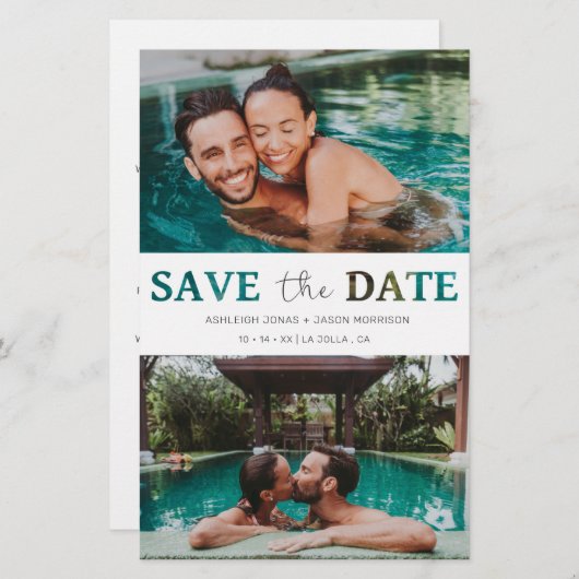 Billig reduzierter Papiereffekt Hochzeitsskript fü (Vorne/Hinten)