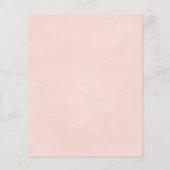 Billig rosa Ballonfahrwerk mit Babydusche (Rückseite)