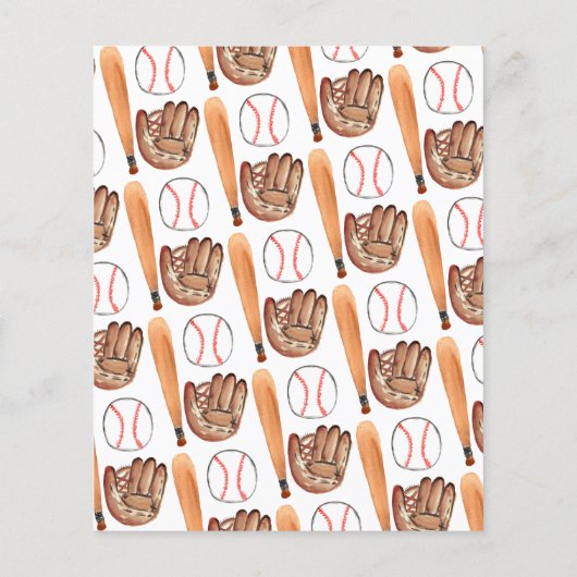 billig unser kleines Rookie Helmet Baseball Geburt Flyer (Hinten)