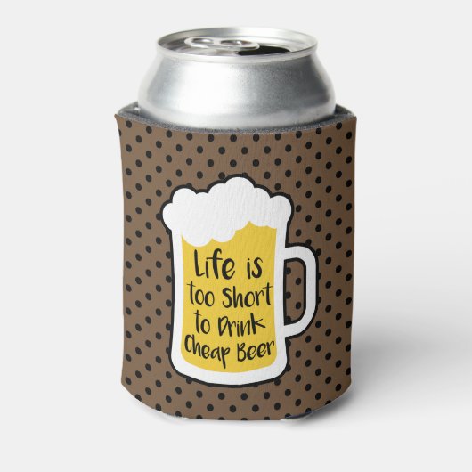 Billigbier Dosenkühler (Kanne Rückseite)