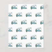 Billige Abenteuer erwartet Car Trees Camping Gebur Flyer (Hinten)