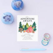 Billige Abenteuer erwartet Zelt Bären Camping Gebu Flyer (Einzeln)