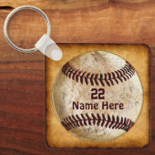 Billige Baseball Keychains NAME, NUMMER für TEAM Schlüsselanhänger (Vorderseite)