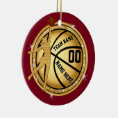 Billige Basketball-Geschenke für Mädchen, Keramik Ornament (Rechts)