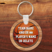 Billige Basketballgeschenke für Kinder, Personalis Schlüsselanhänger (Vorderseite)