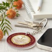 Billige Christliche Geschenke für Freunde, Pastor, Schlüsselanhänger (Vorderseite rechts)