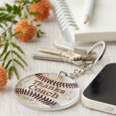 Billige Dank-Baseballtrainer-Geschenk-Ideen Schlüsselanhänger (Vorderseite rechts)