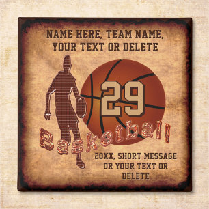 Billige Geschenke für Basketballspieler. Basketbal Magnet