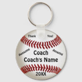 Billige Geschenke für Coaches Custom Baseball Keyc Schlüsselanhänger (Vorderseite)