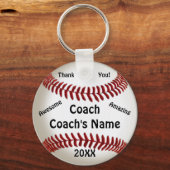 Billige Geschenke für Coaches Custom Baseball Keyc Schlüsselanhänger (Vorderseite)