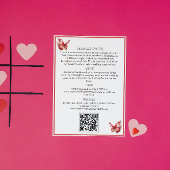 Billige Hochzeitseinladungen mit UAwg Qr Code Einladung