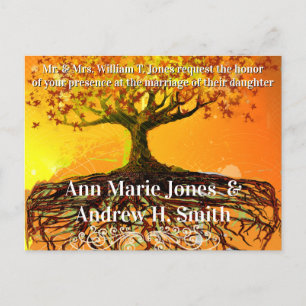 Billige Hochzeitskarten Einladungspostkarte