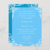 Billige Hochzeitskarten Einladungspostkarte (Vorne/Hinten)