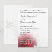 Billige Hochzeitskarten Einladungspostkarte (Vorne/Hinten)